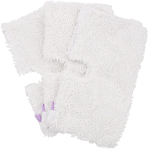 Hometimes Microfiber Steam Mop Pads Washable 3 pcs