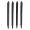 WEUVEB Stylets noirs à double pointe, lot de 4 1