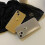 iPhone 13 Pro matte metal case with 3D heart design Silver 3