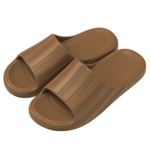 Pantuflas para parejas, transpirables, de suela suave y de secado rápido, color café.