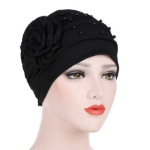 Dámský strečový turban-hidžáb na zabalení hlavy nebo podporu při chemoterapii