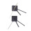 Silent Quartz Wall Clock Movement Black 5