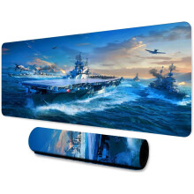 Mousepad αεροπλανοφόρου 31,5x11,8 ιντσών στρατιωτικού χαρακτήρα κινουμένων σχεδίων