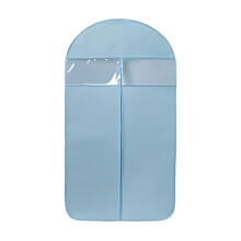 Transparente Kleiderhülle aus Kunststoff mit Reißverschluss, staubdicht, 1 Stück