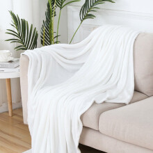Couverture en flanelle polaire douce et infroissable 50 x 60 pouces