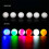 LED Golf Ball Blue Illuminated Practice Ball 12 Pack 2