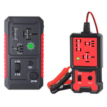 Universele 12V Autorelais Tester voor Campers, Vrachtwagens en Trailers met Indicatielampje