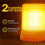 LED Rotating Flashing Warning Beacon 80 LEDs 24V for Fire Engine, Tractor, Truck 1