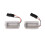 2 Stuks Wit Rood Auto Led Deur Courtesy Light voor  Wish Prius Camry Alphard 2