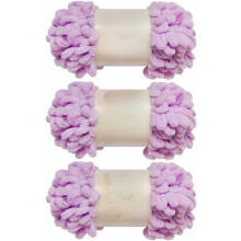 Fil bouclé 100 % polyester 300 g, 3 pelotes