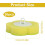 Toilet Brush Heads Replacement Yellow 30 pcs 2