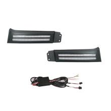 Luce di Marcia Diurna A LED per Tundra 2007-2013 Sequoia 2007-2017 Fendinebbia DRL con Indicatori di Direzione Ambra