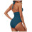 Women's One-Piece Swimsuit with Tummy Control and Underwire 3
