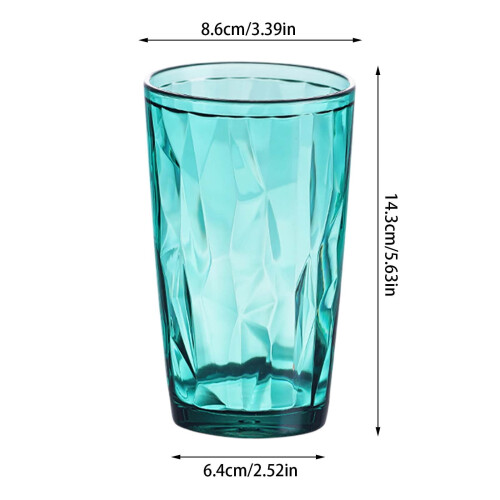 Vasos de plástico irrompibles de 473 ml (16 oz) 1