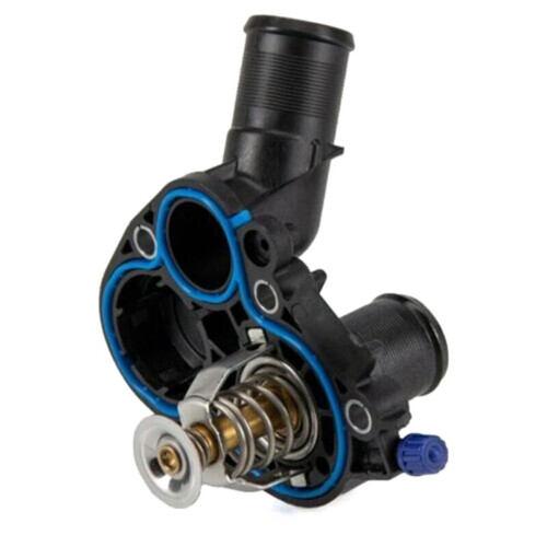 9676409580 Engine Water Outlet Chamber Cooling System Thermostat Housing Water for  208 308 2008 FIGZERO