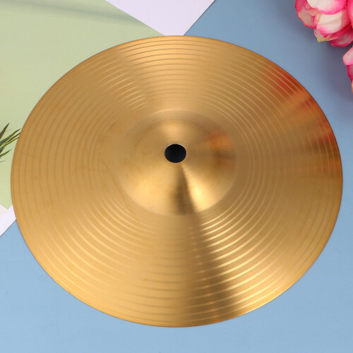 Golden Hi-Hat Cymbal Set for Beginners 1