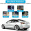 Tesla Model 3 mudguards front rear white 4 pcs 4