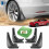 Tesla Model 3 mudguards front rear white 4 pcs 2