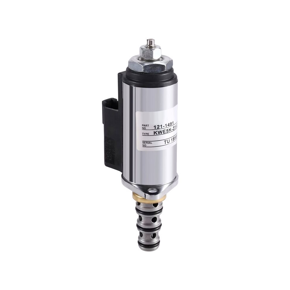 New Solenoid Valve 121-1491 1211491 121 1491 H132048 Kwe5k-31/G24 Db30 For Cat 315C 320C 325C 330C 330D Excavator 6032212939483