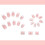 French false nails white tip medium square 24 pcs 4