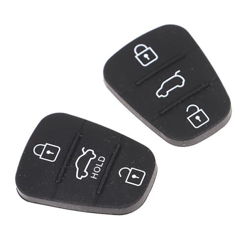 Silicone Key Shell for Hyundai Kia 3-Button Key 2