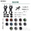 Lacets élastiques sans nœud, extensibles, Fit2Pair 7