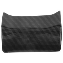 For 2016-2021 Dry Carbon Fiber Car Under the Gear Shift Panel Cover Trim Decorative Sticker Accessories
