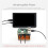 2X UPS HAT (E) for Raspberry Pi 5/4B/3B+, Bi-Directional Fast Charging, 5V 6A Output, Pogo Pins Connector 3