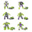 Set 6in1Toys Constructicon Devastator trasformato - Arancione 2