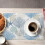 Set de 4 sets de table bleus à motif nautique, 30 x 45 cm 5
