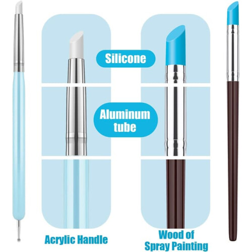 Silicone Clay Sculpting Tools Set 10pcs 1