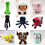 Figurine Minecraft Golem de neige - 18 cm 3