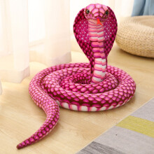 Peluche a forma di serpente arricciato, morbido animale imbottito, 1 pezzo