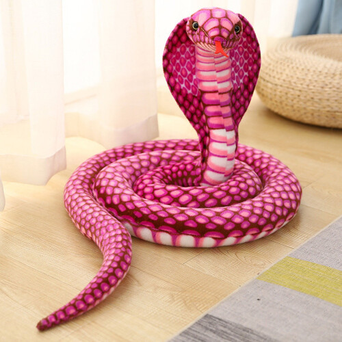 Curling Snake Plush Toy Soft Stuffed Animal1Piece