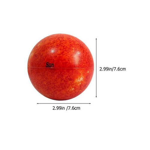 Solar System Stress Balls Planets Squeeze Toy Set 10pcs 2