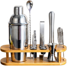 Cocktail-Shaker-Set Silber 12-teilig 25oz