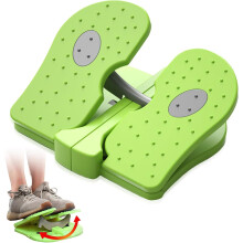 Mini stepper trainer reinforced nylon quiet foldable leg