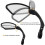 Bicycle Handlebar Mirror Stainless Steel 21-26mm 2