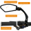 Bicycle Handlebar Mirror Stainless Steel 21-26mm 3