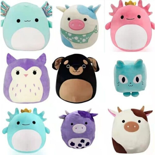Squishmallows plush toy red bat 12 inches 1