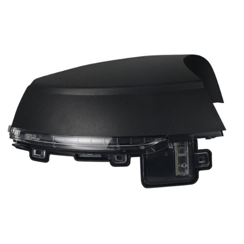Car Rearview Mirror Cover Bottom Shells with Turn Signals Light for   2014-2018 Left
