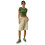 Shorts femininos de algodão e linho com pernas largas, bolsos e elástico. 4