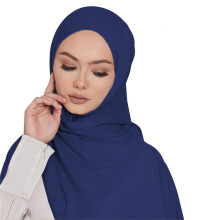 Foulard hijab en mousseline pour le Ramadan, 180 x 70 cm