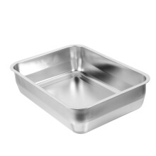 Stainless Steel Roasting Pan Rectangular 13.5-inch