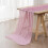 Chiffon-Tischläufer, altrosa, 3 m 1