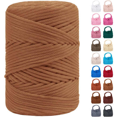 Cordão de macramê de poliéster 3mm 185 jardas