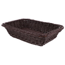Geweven opbergmand, decoratieve organizer 12,5 x 9,5 x 5,5