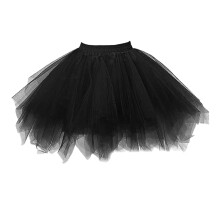 Halloween-Tutu-Rock für Damen im Prinzessinnenstil