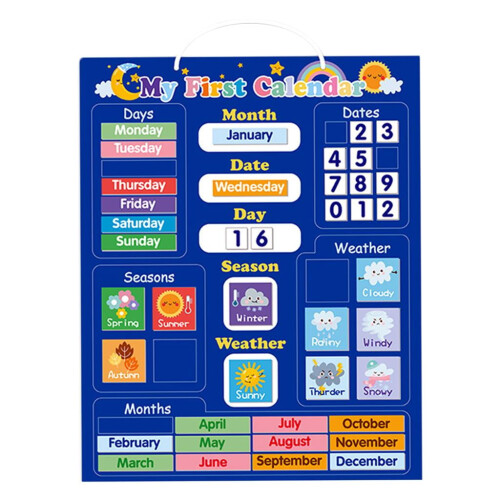 Preschool Education Developmental Pocket for Kids