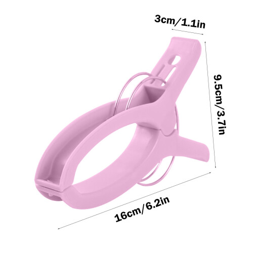Beach Towel Clips Non-slip Plastic 4-Pack 2